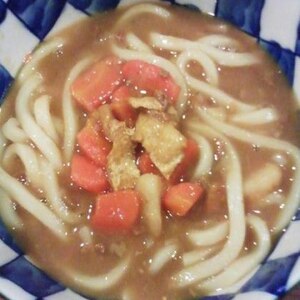 節約簡単カレーうどん